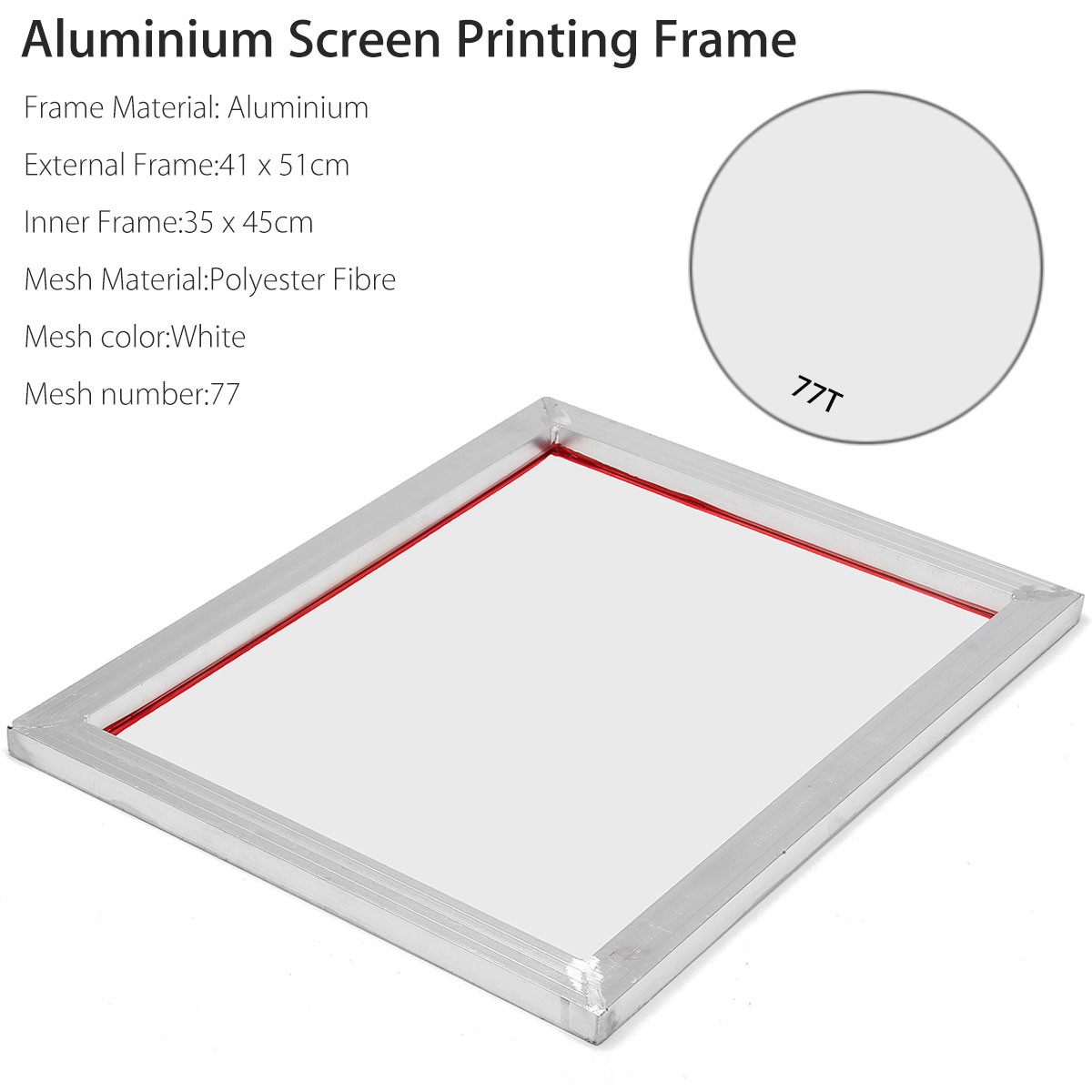 Bulk Deal 3 x Large A3 Value Wooden Silk Screen Printing Frames 77T Mesh 