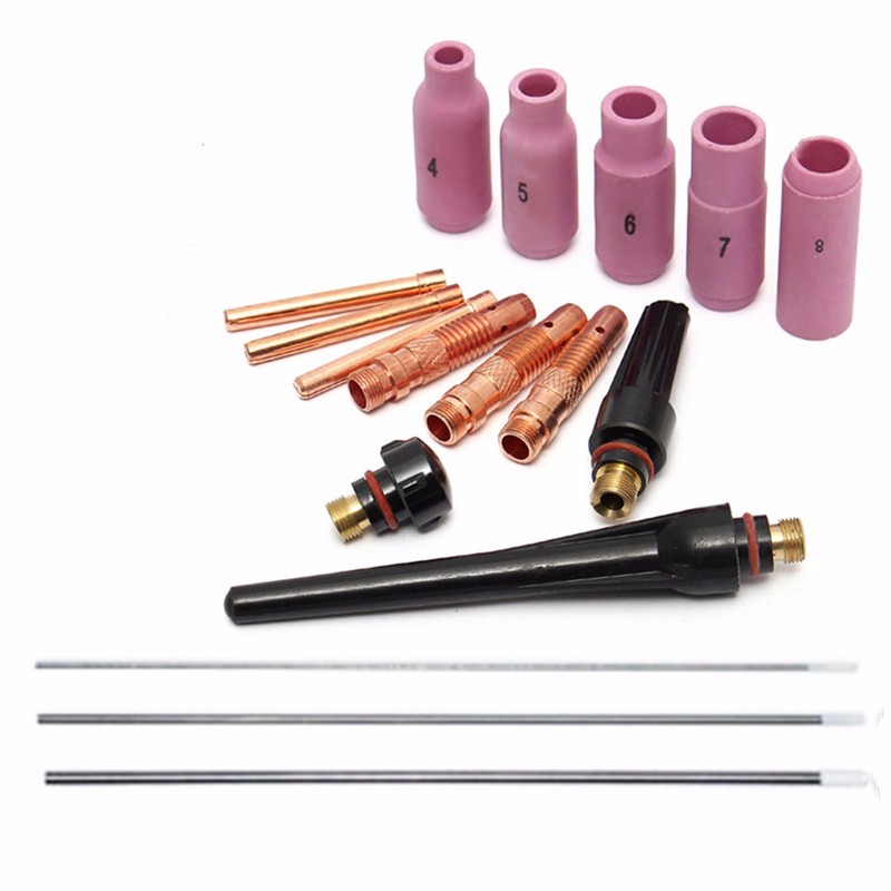 10N22 TIG Welding Torch Electrode Collet 0.040 1.0mm for SR/WP 17 WP-18 WP-26 Pieces of 10 