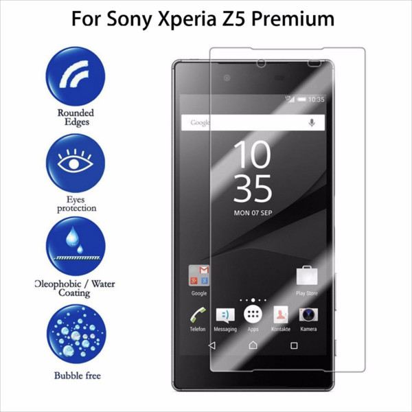 

9H Anti-Scratch Tempered Glass Screen Protector Film For Sony Xperia Z5 Premium Z5P