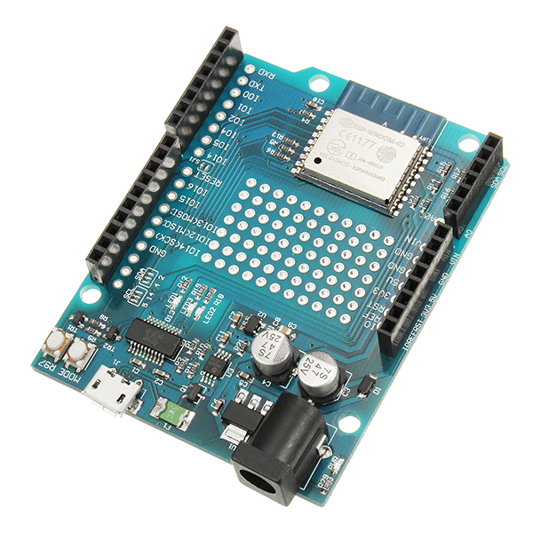 

WeMos® ESP-WROOM-02 Development Board Wemos D1 Nodemcu Wifi Things For Arduino Uno