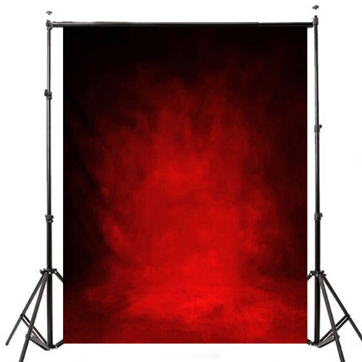 

1.5x0.9m Photographic Vinyl Background Retro Red Tie-dyed Studio Backdrop Props