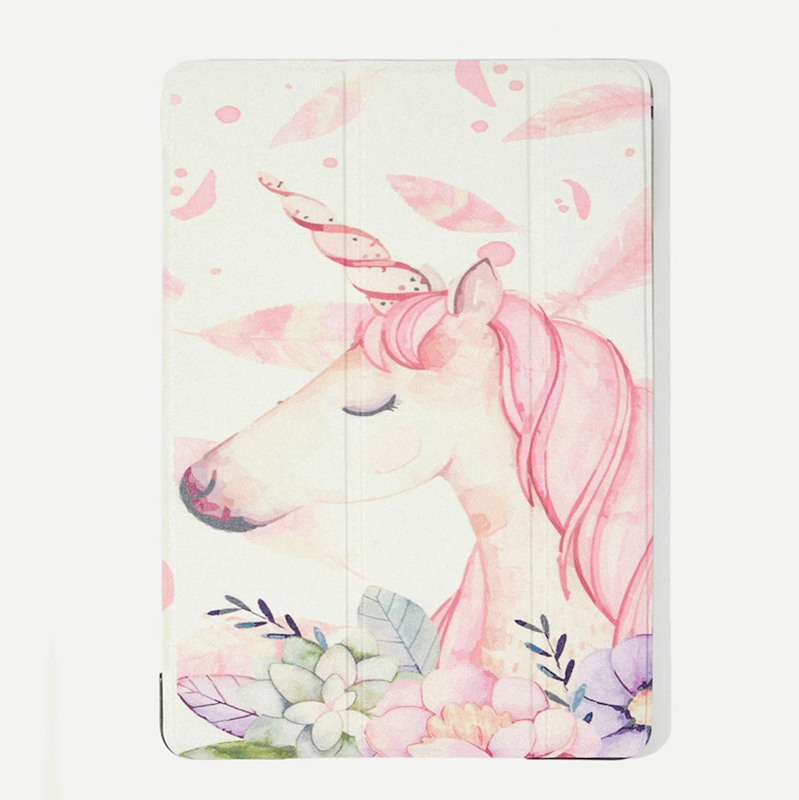 Coque iPad Mignonne Flamingo Pattern Pink pour femme