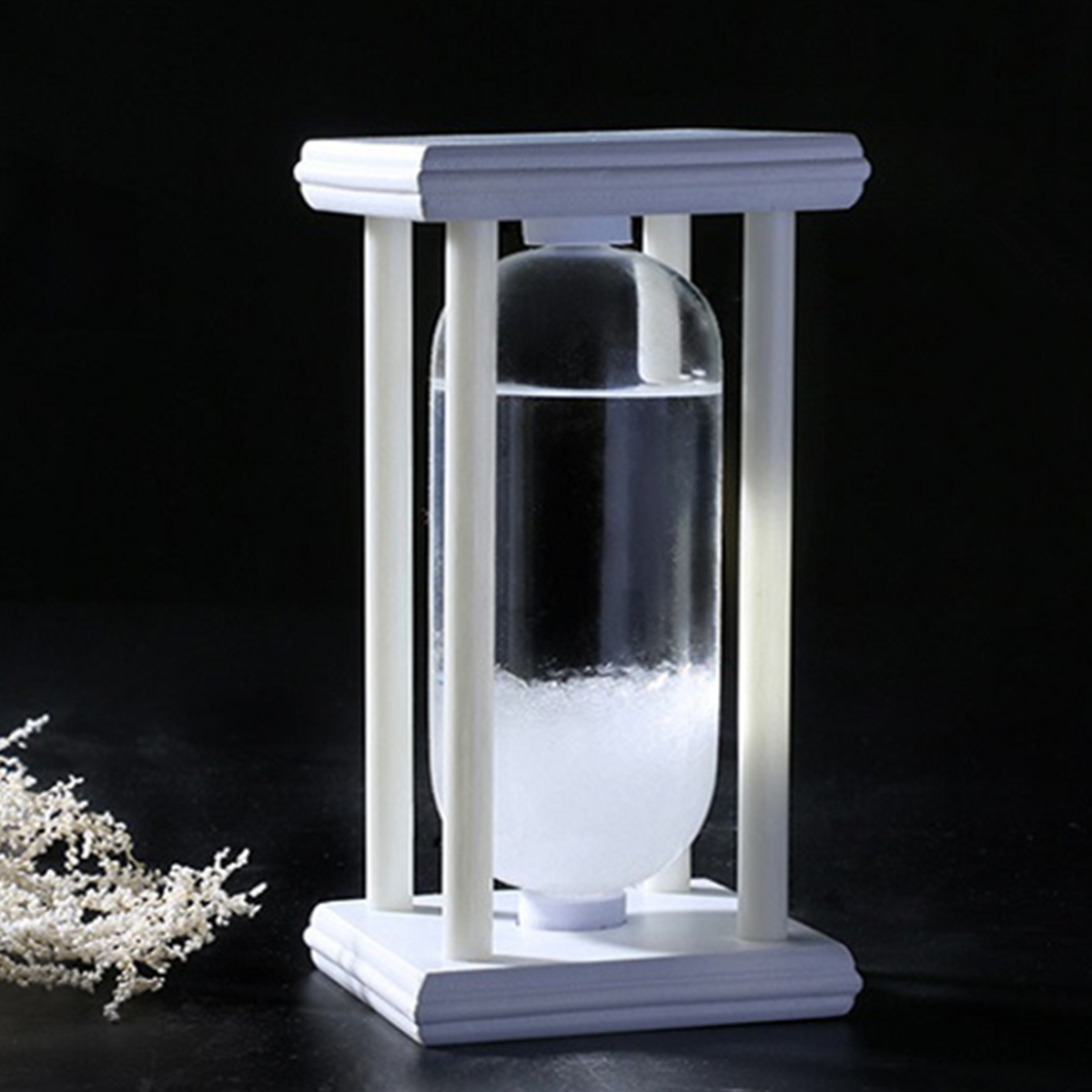 Previsions meteorologiques Creative Crystal Storm Glass Decoration creative Cadeau de Noel