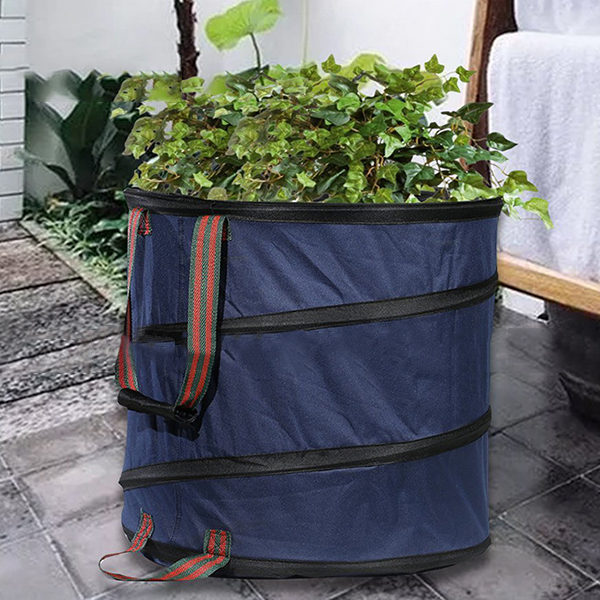 87L Reutilisable Sac de Jardinage Portable Yard Feuille Outil de Stockage Blanchisserie Trash Bag Outil Sacs
