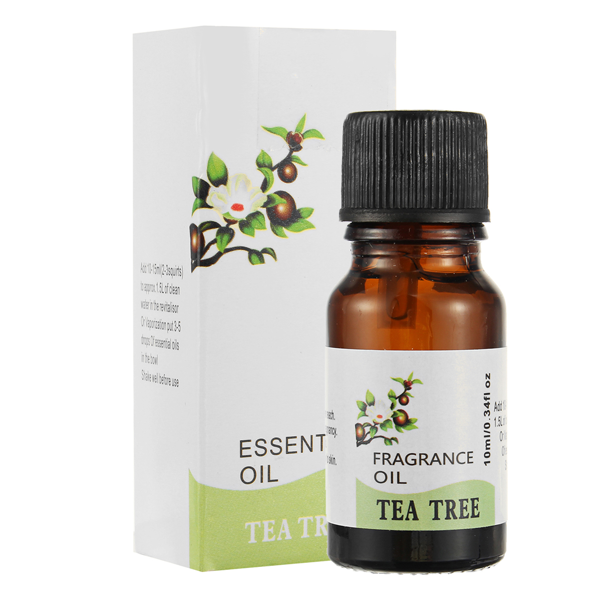 10ml Massage corporel aux huiles essentielles Bio Relaxer les huiles essentielles de peau de parfum