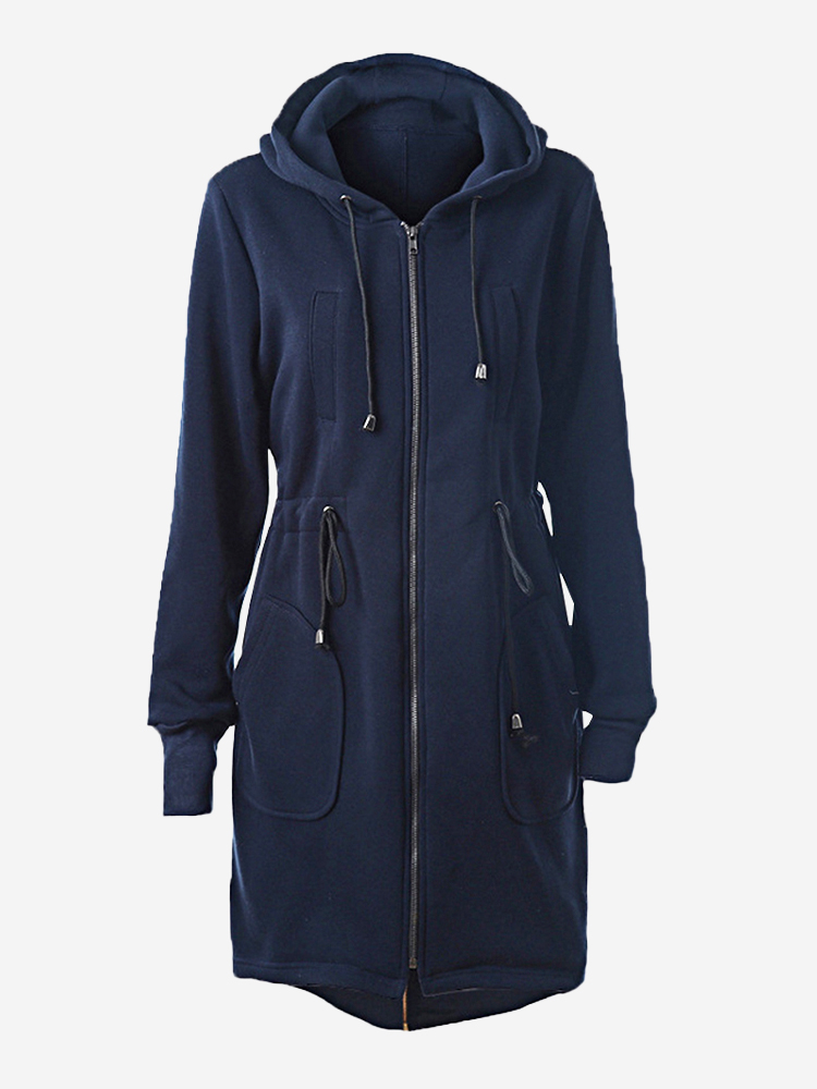 Daily Cupon Site: The coat is casual style, it is hooded, zipper, pure ...