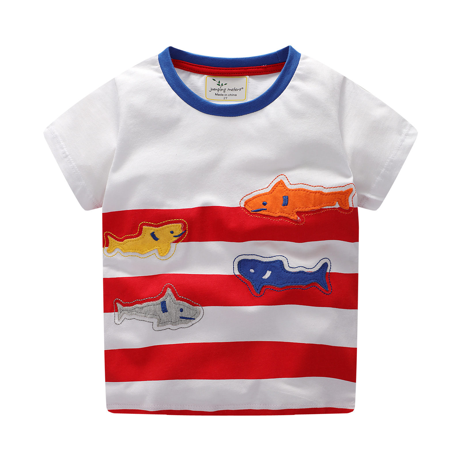 Shark Toddler Garcons Tees A manches courtes T Shirt Pour