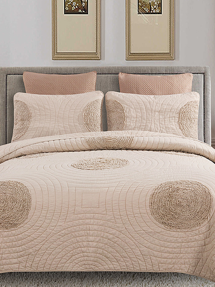Bilde av 3Pcs Thin Quilt Cotton Bed Three Sets Of Summer Cool Quilt