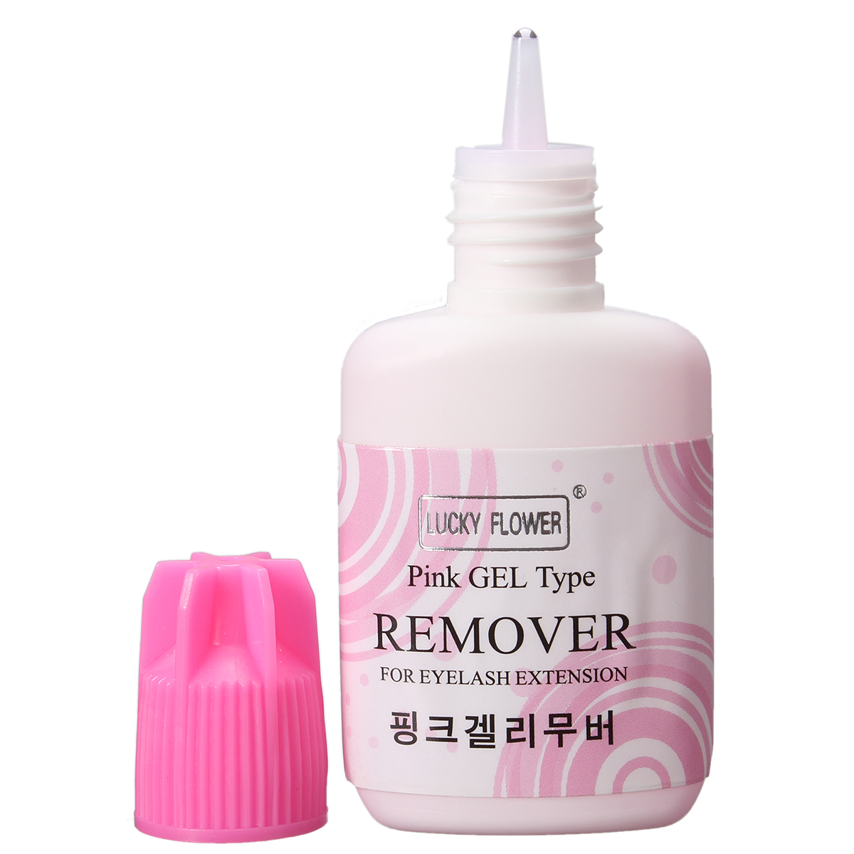 Eyelashes Extension Glue Remover Pink Gel Type pour Lashes Salon de beaute Maquillage