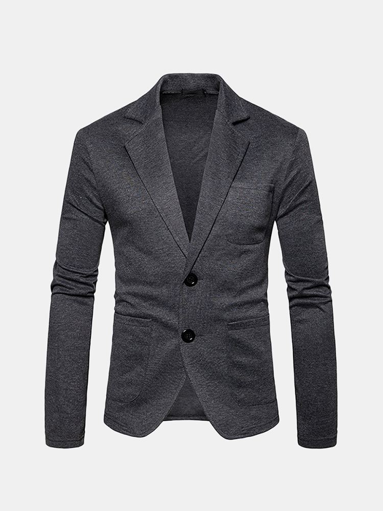 Herren Business Multi-Pocket Cord Baumwolle Wärmer Slim Fit Outdoor einfarbig Jacken Blazer