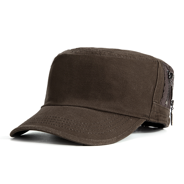 Chapeau militaire simple durable de chapeau militaire de coton d'hommes de voyage durable