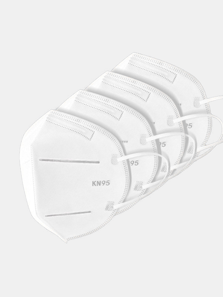 Bilde av <US Instock> 4 Pieces / Pack 0f KN95 Masks Passed The GB-2626-KN95 Test PM2.5 Filter Respiratory Protective Mask