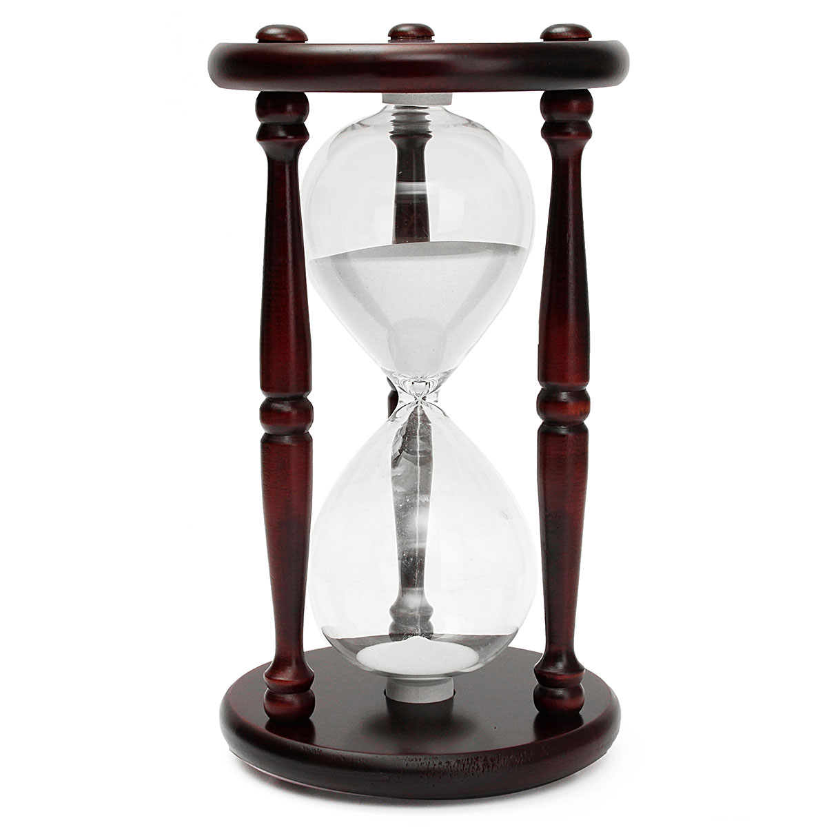 60 Minutes Antique Bois Sable Sablier Sandglass Sablier Horloge pour Cadeau Decor