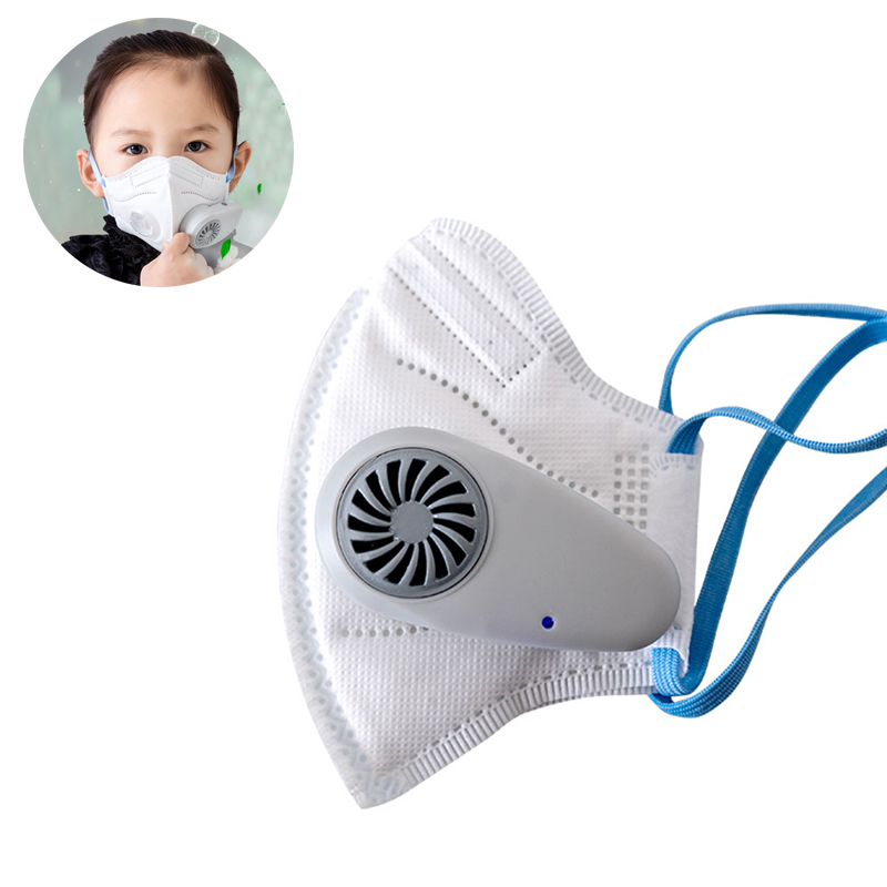 Masque pour enfants anti pollution PM25 Filtre Purificateur dair rechargeable anti buee au formaldehyde poussiere