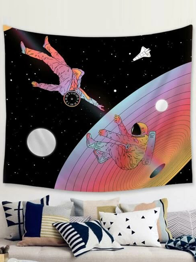 Astronaut Tapisserie Wand Psychedelic Tapisserie Schlafzimmer Home Vorhang Tapisserie Wand Tapisserie
