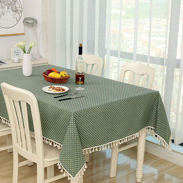 Style de style de cuisine Toile de table en coton Linge de table Decoration interieure