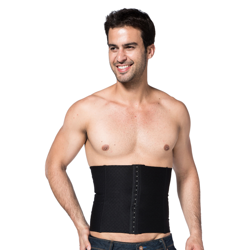 Mens elastique taille ajustable ceintures gym reduire le ventre ventre sculpant respirant sport ceinture