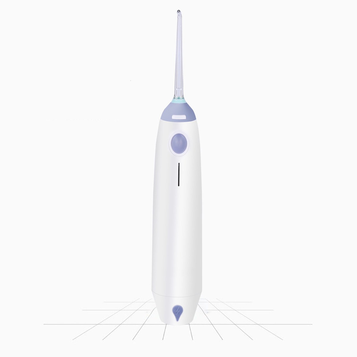 Nettoyeur de dents electrique portable Outil de nettoyage de tache de dent reglable 3 vitesses