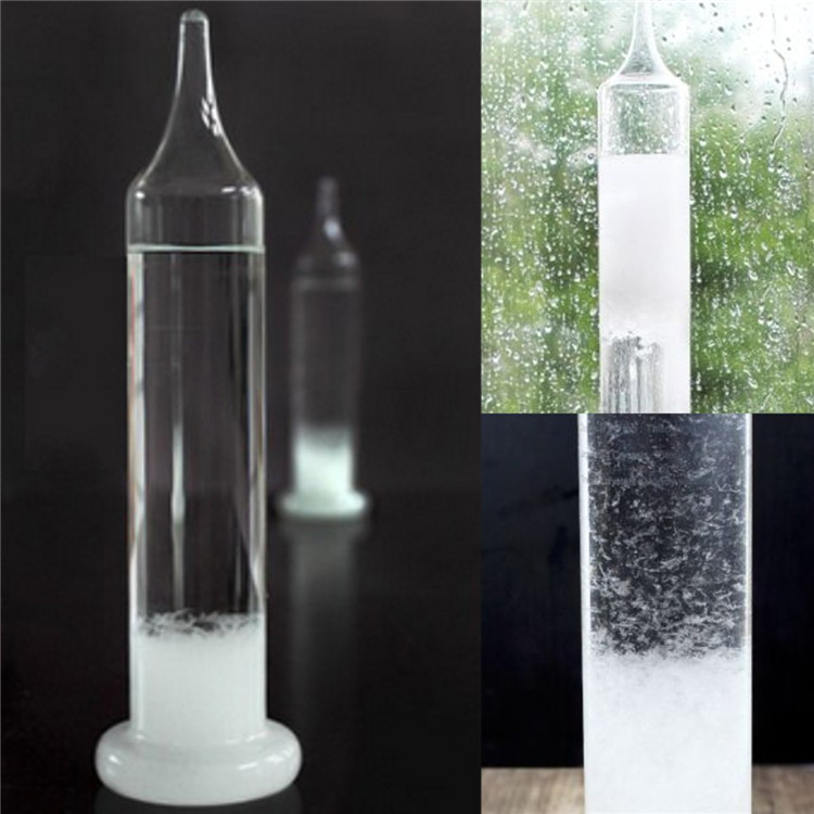 Prevision meteorologique creative Crystal Storm Glass Chambre Salon Decoration interieure Cadeau de Noel