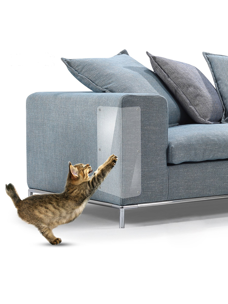 2 Pcs Pet Cat Scratch Guard Mat Furniture Protector Cat Scratching Post Sofa Pad