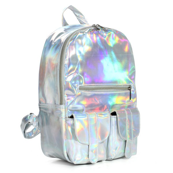 Hologram Laser Harajuku Preppy Style Backpack