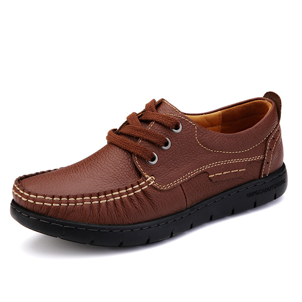 Lace Up Stitching Soft Sole Casual Shoes For Women