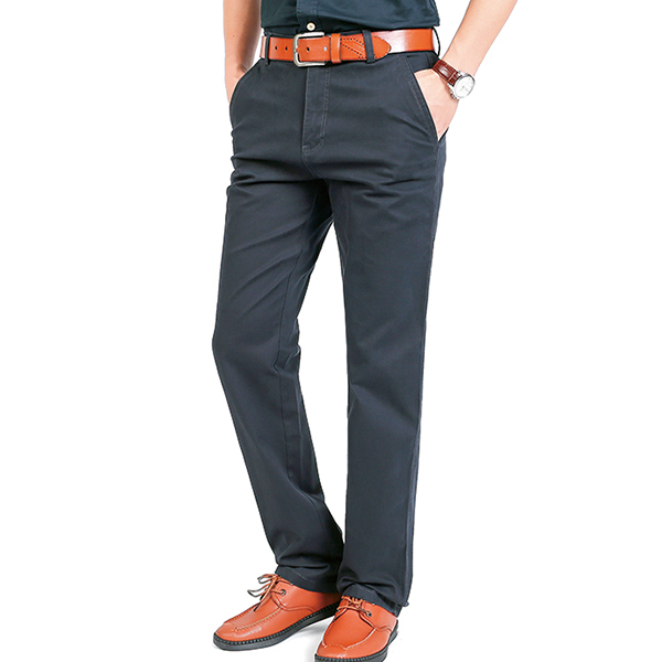 Pantalon Cargo Long Droit Decontracte en Coton Resistant a leau Pantalon Exterieur pour Homme