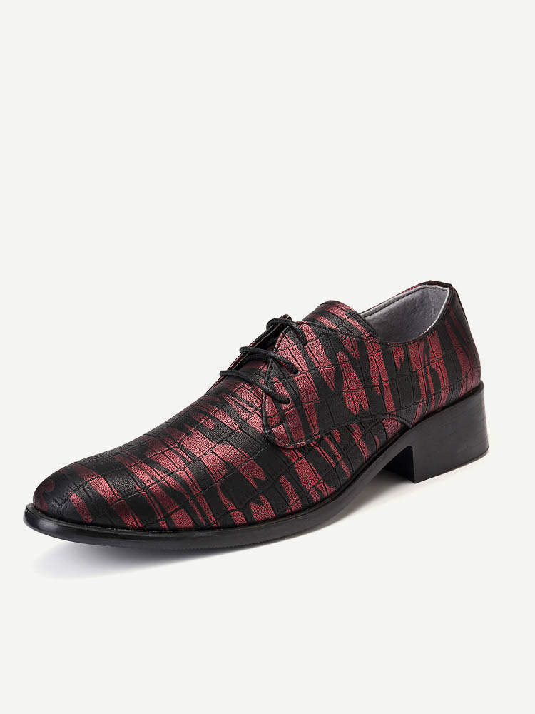 Newchic Herren Stylish Leder Slip Resistant Business Casual Formal Kleid Schuhe