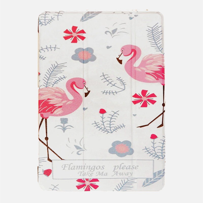 Coque Ipad Motif Flamingo Pour Femme