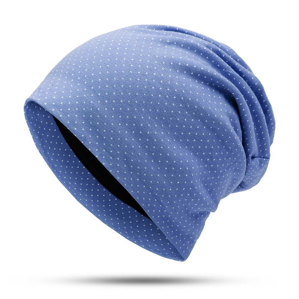 Femmes Hommes Chaud Coton Bonnet Bonnet Petit Point Plus Velours Épaissir En Plein Air Casual Chapeau Coupe-Vent