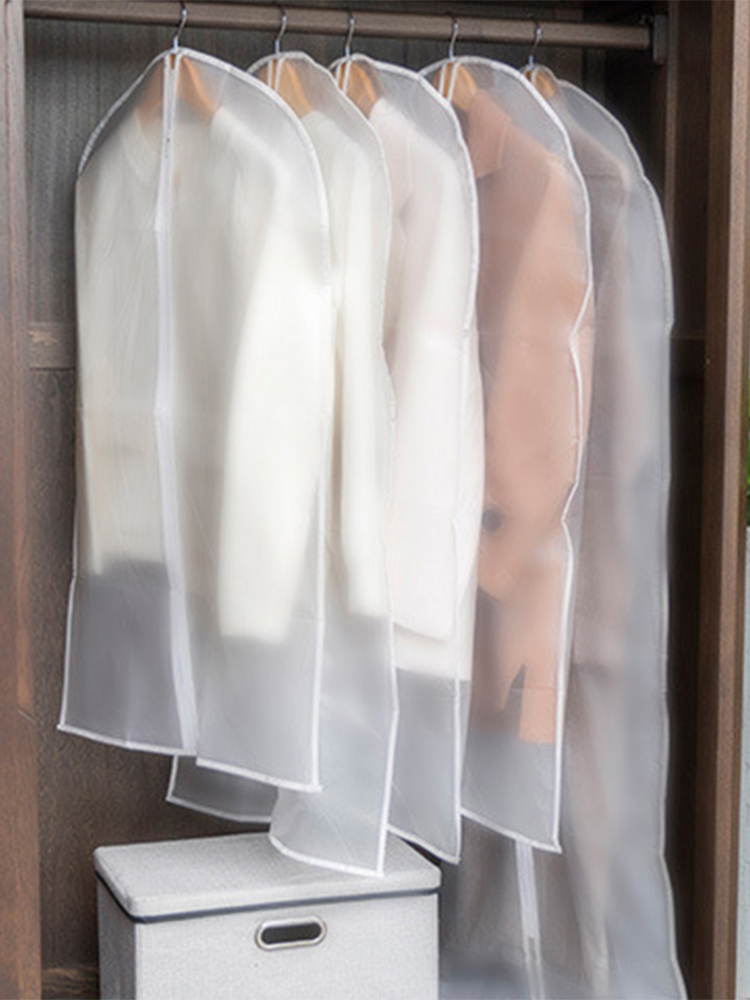 Ttransparente Kleidung Staubschutzhülle Anzug Staubbeutelabdeckung Aufbewahrungsbeutel