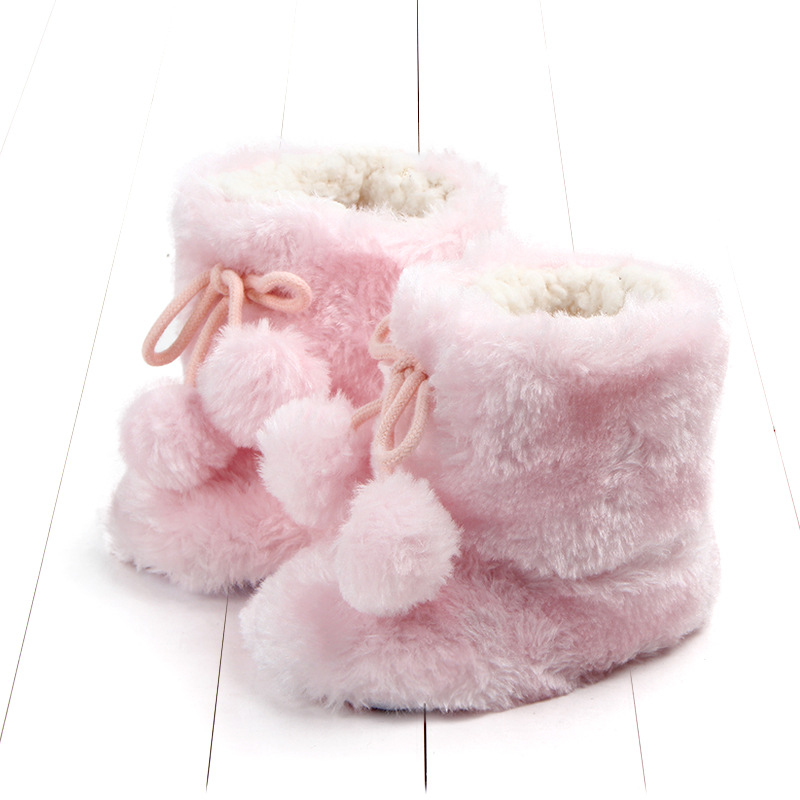 Molleton chaud bottes d'hiver garcons filles pour 0-18 mois