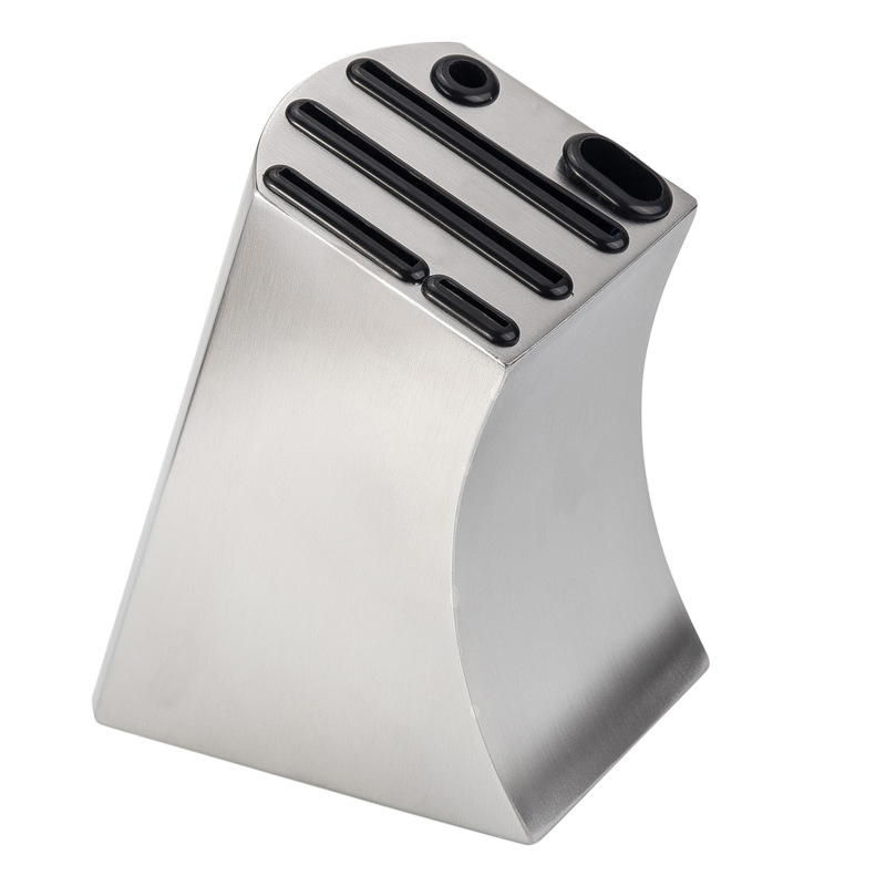 Porte couteau de cuisine en acier inoxydable support de bloc de support doutil de support de stockage multifonctionnel