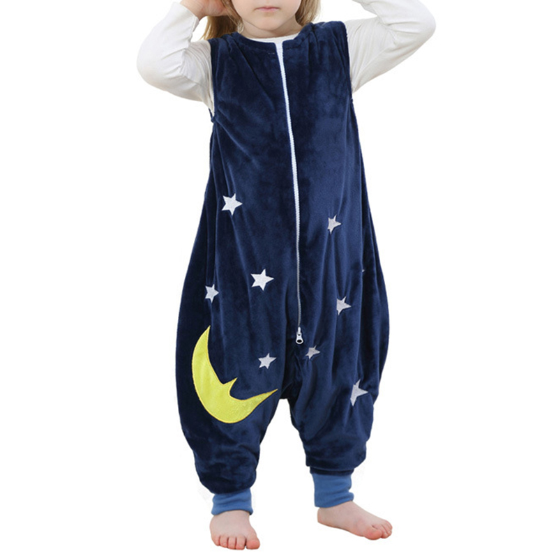 Polaire Toddler Pyjamas Zips Jumpsuit Garcons Pour 1Y-6Y