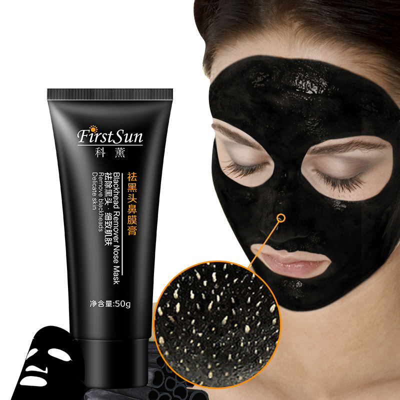 Firstsun Nez Black Masque Blackhead Supprimer Masques pour le visage Nettoyage en profondeur Purification Peel Soins du visage