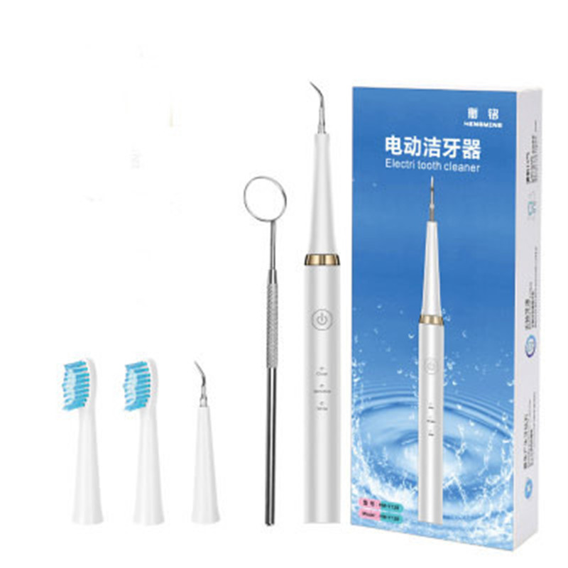 Nouvel appareil de nettoyage dentaire electrique de blanchiment des dents nettoyant dentaire tete de brosse a dents