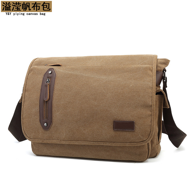Sac a bandouliere a la mode pour hommes Multi-function Travel Messenger Bag 16 Un sac a main pour ordinateur portable
