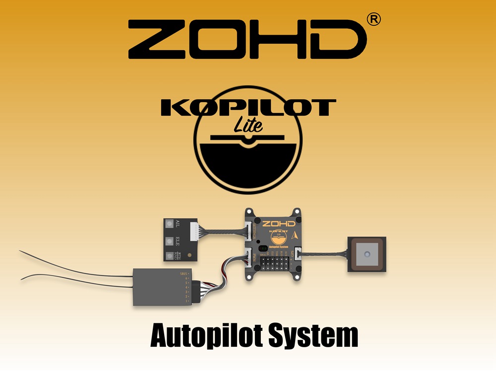 ZOHD Kopilot Lite Autopilot System Flight Controller Spare Part GPS Module Unit