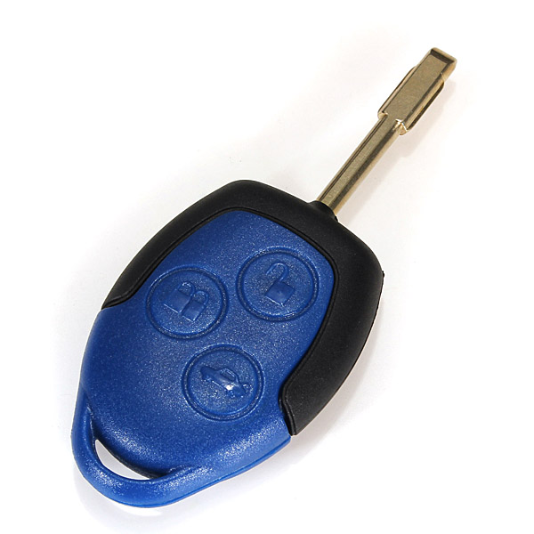 Ford transit blue 3 button remote key fob #9