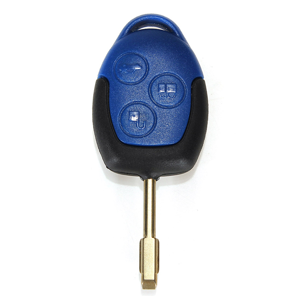 Ford transit blue 3 button remote key fob #6