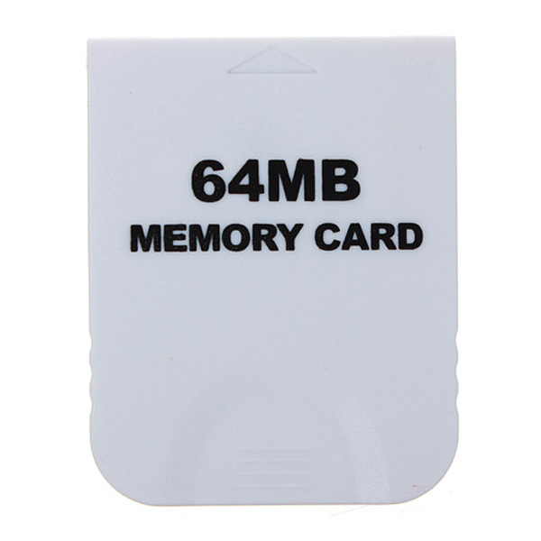 

64 MB Memory Card White For Nintendo Wii & Gamecube