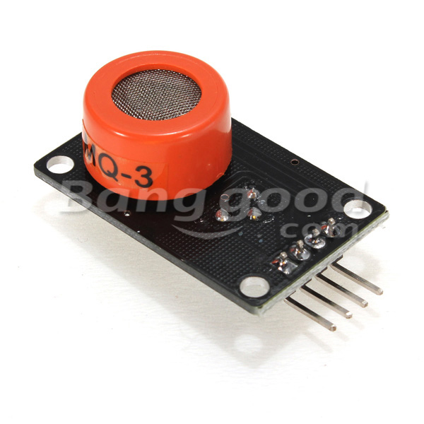 SKU091054a 10Pcs MQ-3 Alcohol Sensor Breath Gas Detection Module For Arduino