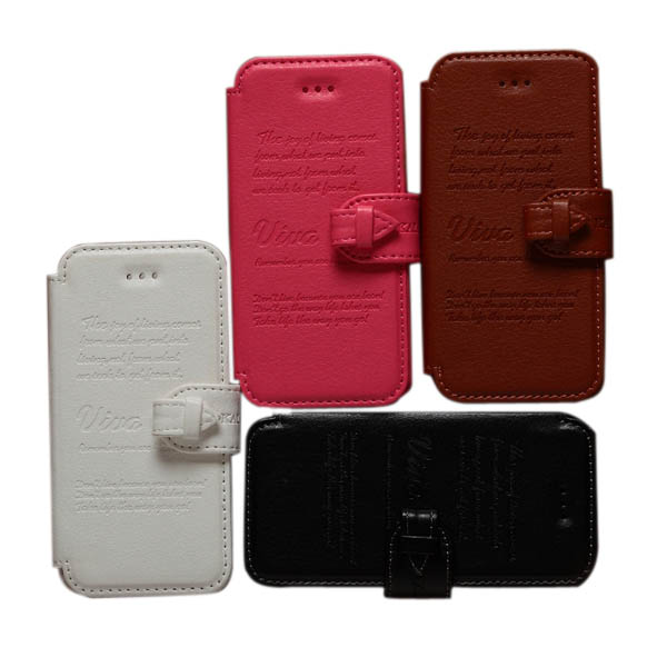 

KLD Vintage Style PU Leather Holder Case Cover For iPhone 4 4S