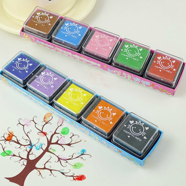 

DIY Craft Foam Ink Stamp Pad For Rubber Stamps Paper Wood Kids