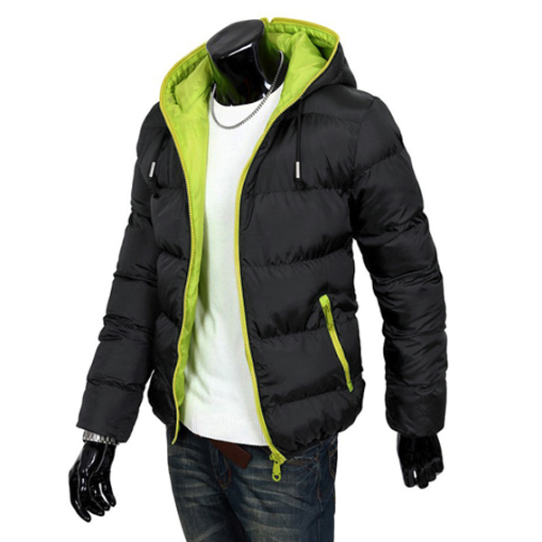 Mens Winter Warm Casual Thicken Cotton padded Coat - US$24.95 sold out
