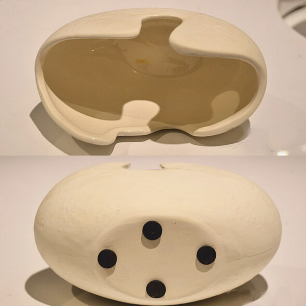 ceramic egg shell flowerpot