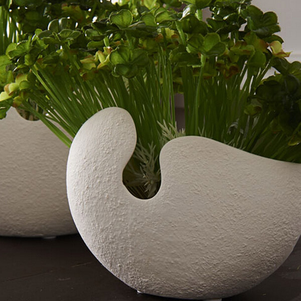 ceramic egg shell flowerpot