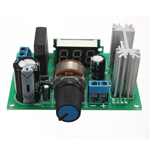

LM317 Adjustable Voltage Regulator Step Down Power Supply Module