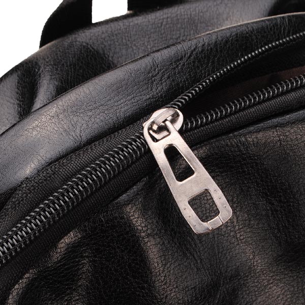 Fashion Students Black Pu Leather Backpack Girls/Boys Schoolbag - US$19 ...