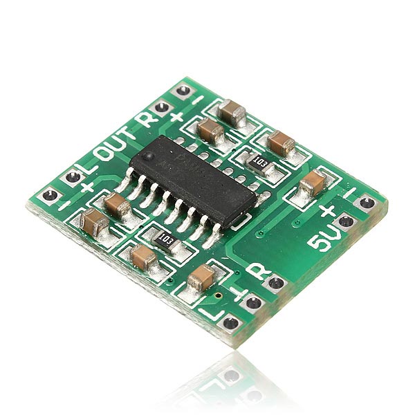 

Mini Digital Power Amplifier Board 2*3W Class D Audio Module USB DC 5V PAM8403